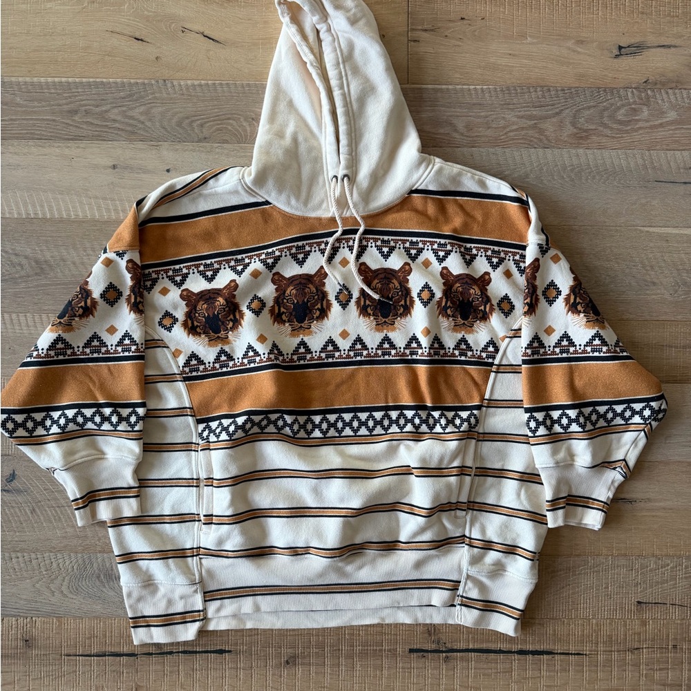 Free People Movement Tiger Print Hoodie